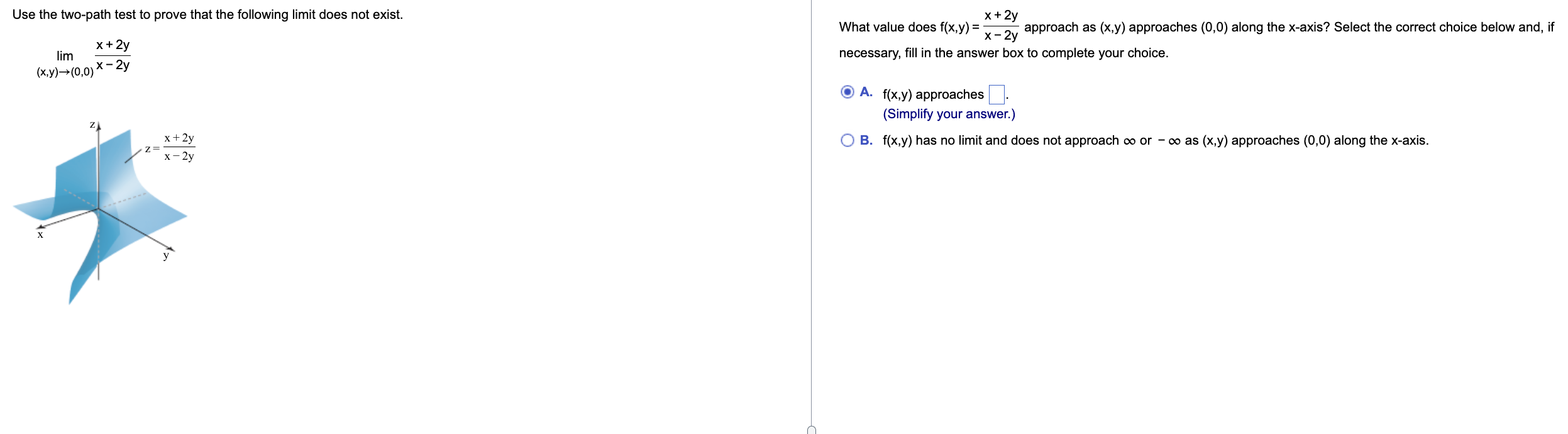 Solved Use the two-path test to prove that the following | Chegg.com