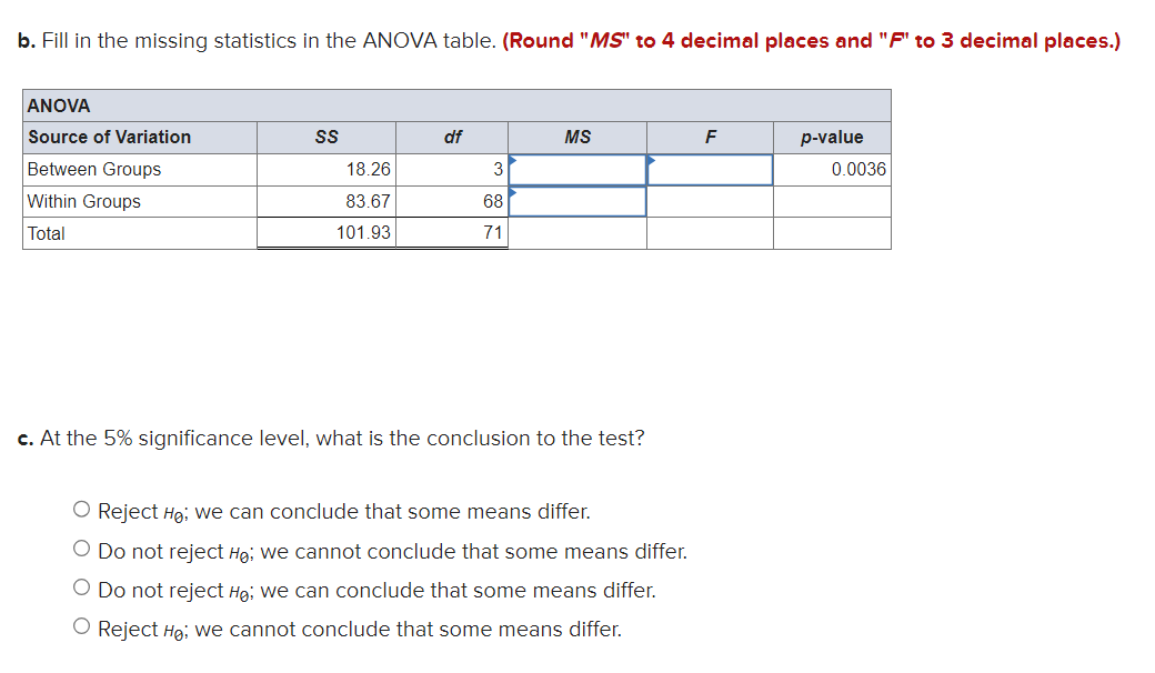 solved-an-analysis-of-variance-experiment-produced-a-portion-chegg