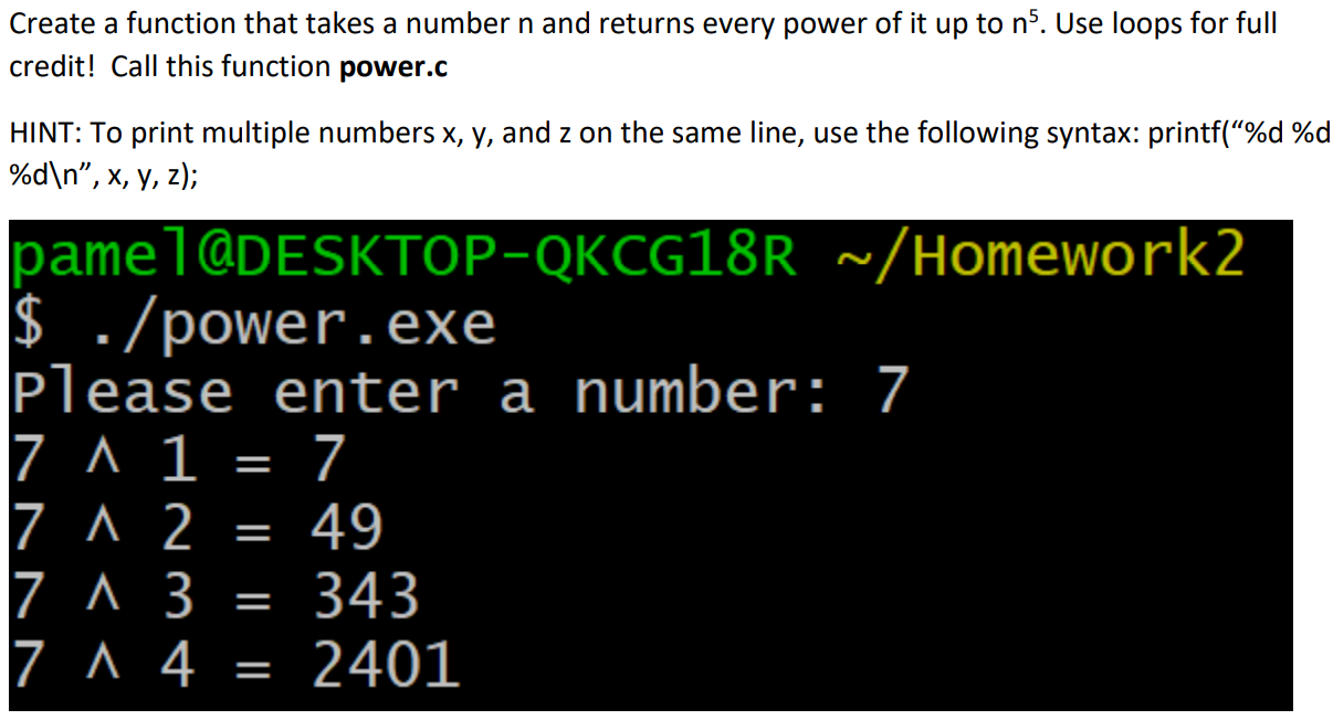 Solved Create a function that takes a number n and returns | Chegg.com