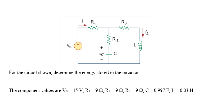 Solved R2 Ra W Iz R3 W Vs L Ele Vc For The Circuit Sho Chegg Com