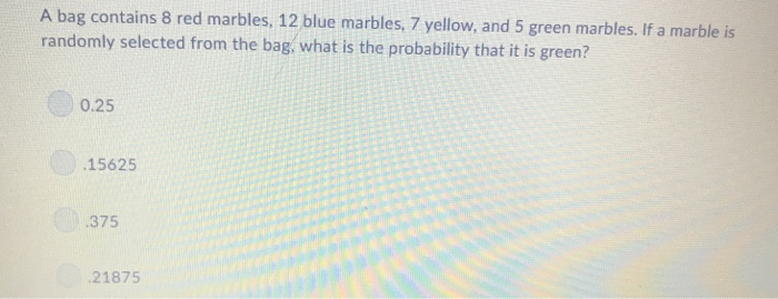 Stunning A Bag Contains 8 Red Marbles View Illustration Stunning A Bag Contains 8 Red Marbles View Illustration