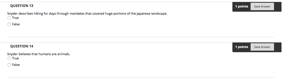 Solved QUESTION 13 1 points Save Answer Snyder describes | Chegg.com