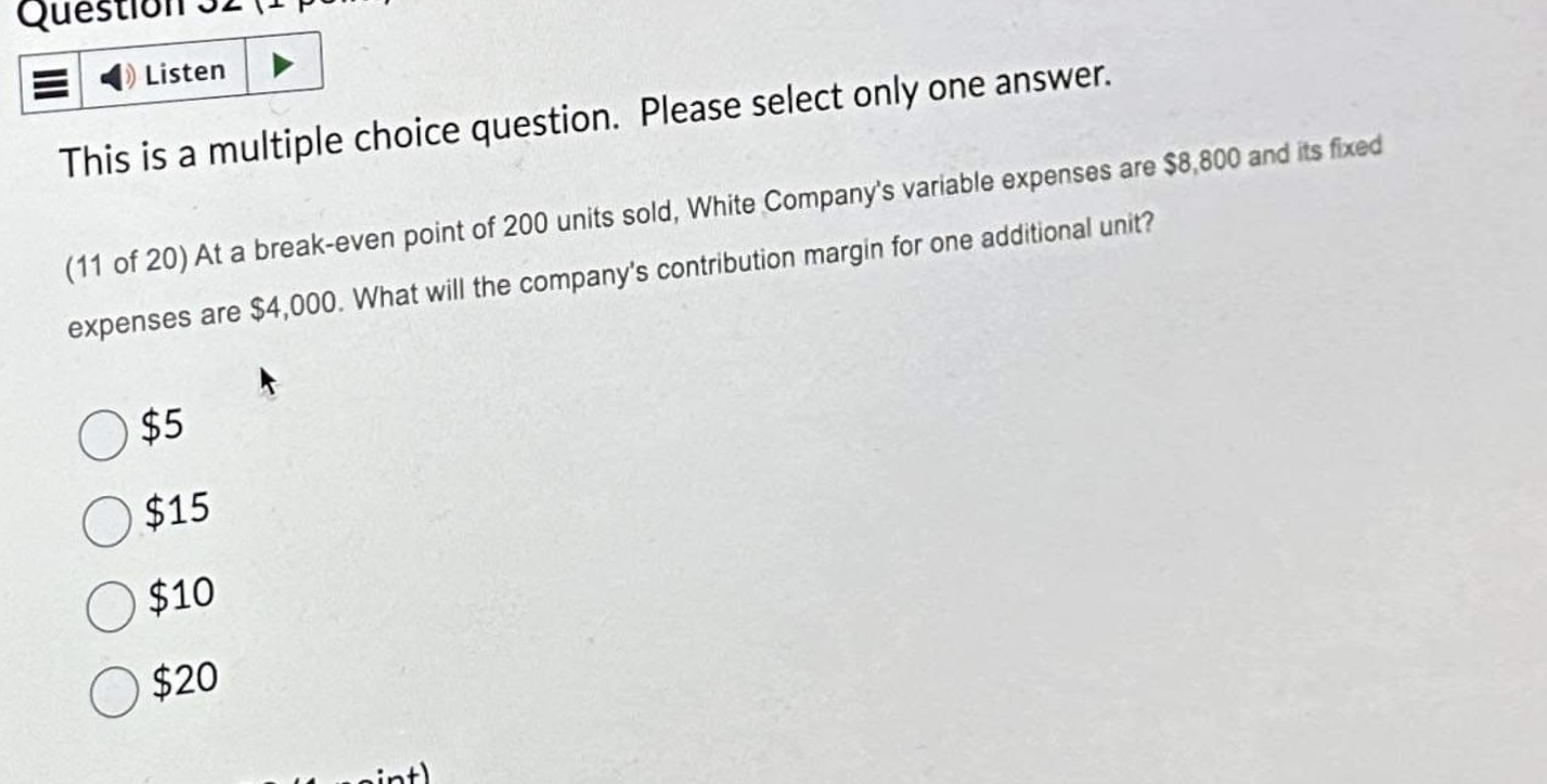 Solved This is a multiple choice question. Please select | Chegg.com