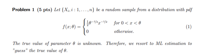 Solved Question: Describe the estimation problem in a | Chegg.com