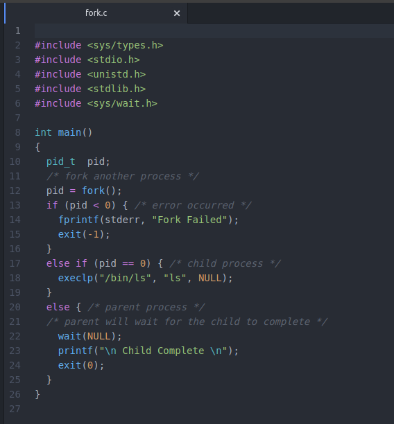 Solved So for the grand_child.c file, i basically copy and | Chegg.com