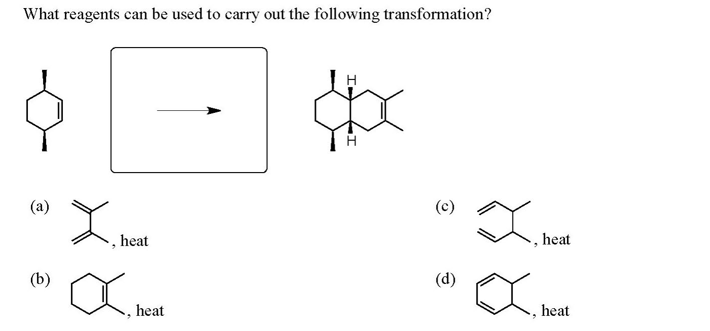 Solved What reagents can be used to carry out the following | Chegg.com