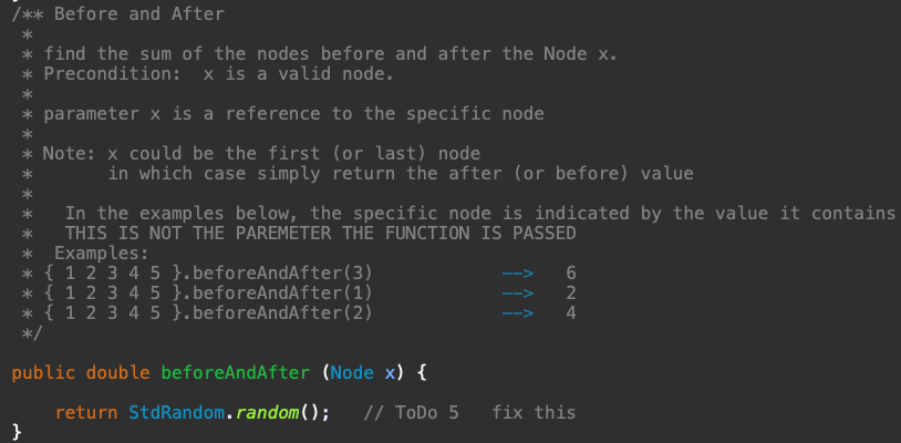 Solved JAVA: * You may not add any fields to the node or | Chegg.com