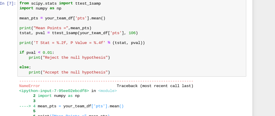 Solved Step 4: Hypothesis Test for the Population Mean (II) | Chegg.com