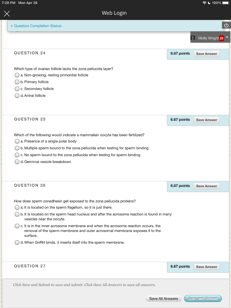 Solved 7:27 PM Mon Apr 26 100% Web Login Question Completion | Chegg.com