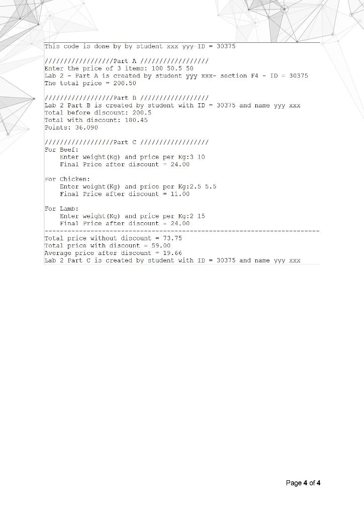 Solved ID : 53200 important note : solve A B C D in | Chegg.com
