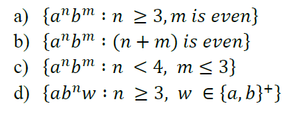 Solved Find a regular expression for the following | Chegg.com