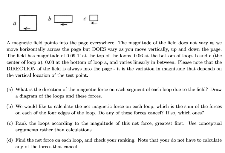 Solved The figure below shows three wire loops, arranged as | Chegg.com