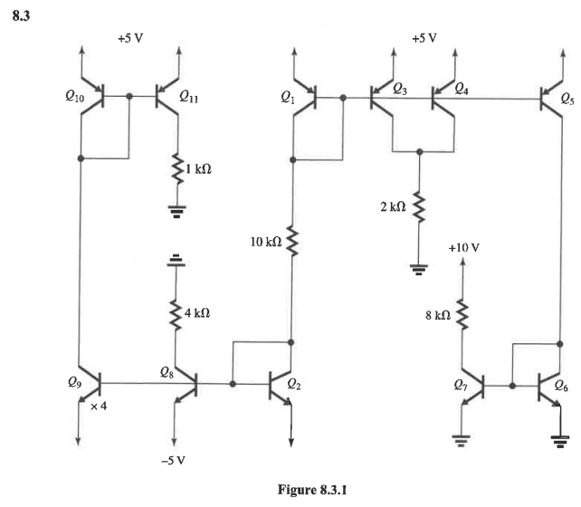 Solved Figure 8.3.1Find the voltages at all nodes and the | Chegg.com