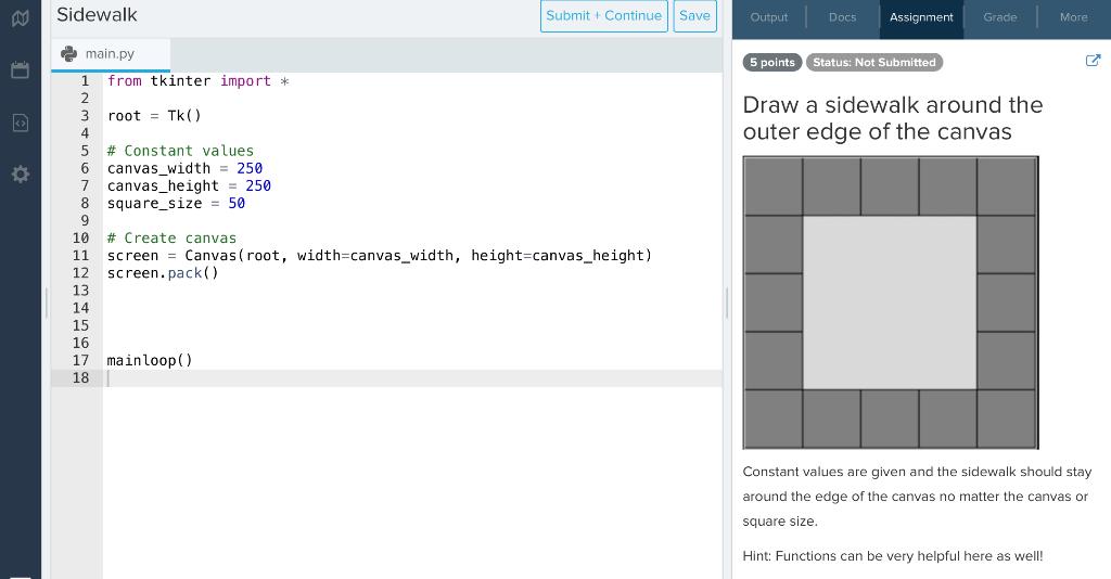 codehs assignment not submitting