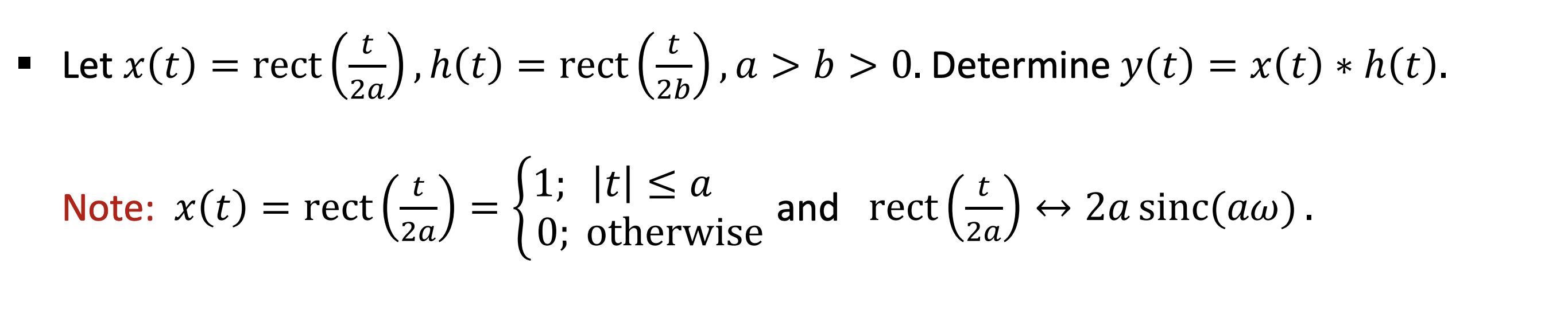 Solved Solve Using Fourier Transform And Its Properties. | Chegg.com