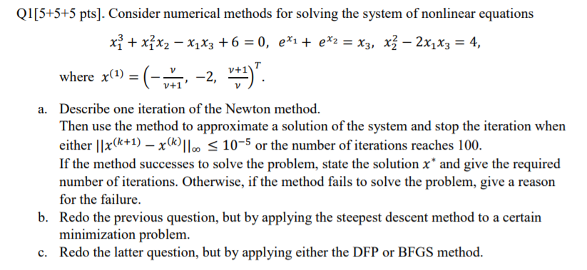 Use The Value V 81 Solve Only B And C Solve This S Chegg Com