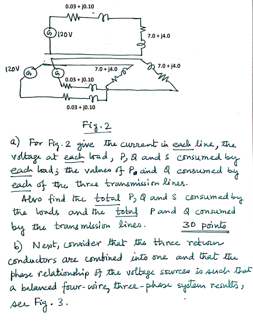 Solved Problein 1 Figure I shows an equivalent circuit for a | Chegg.com