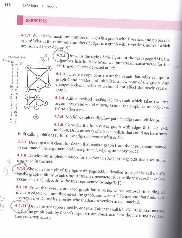 Java Data Structure and Algorithm Problem 4.1.11 of | Chegg.com