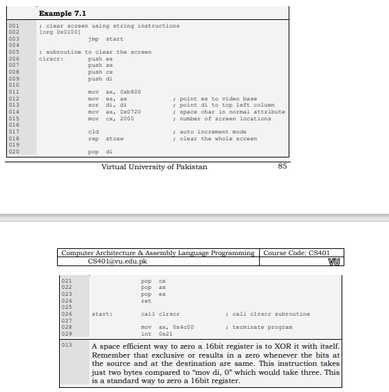 For Assembly Language.(ASSEMBLY CODE) YOU ARE | Chegg.com