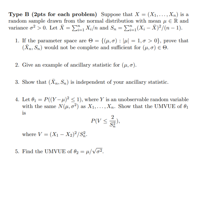 Solved Problem I 5 Pts Suppose That X X1 I Chegg Com