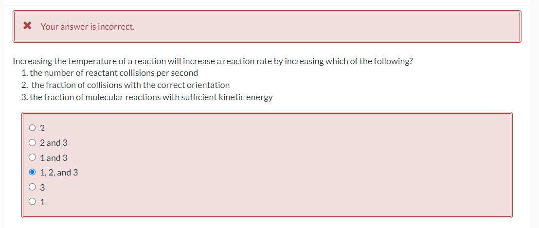 the rate of reaction a doubles on increasing the temperature