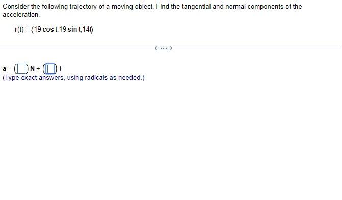 Solved Consider The Following Trajectory Of A Moving Object. | Chegg.com