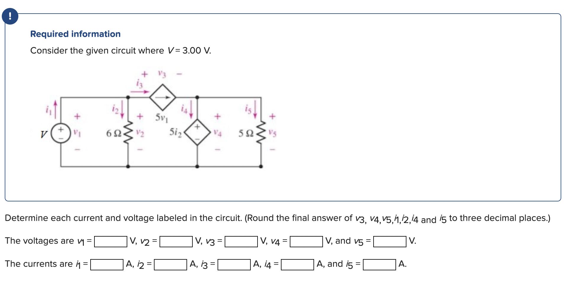 Solved Required Information Consider The Given Circuit Where | Chegg.com