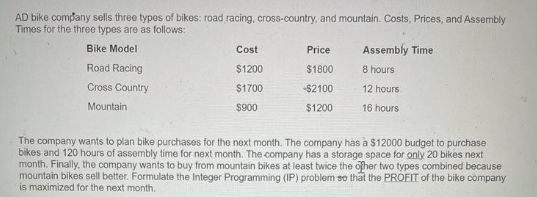 bike purchase scheme