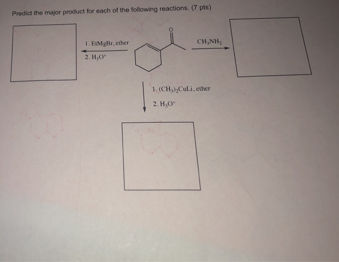 Solved Predict the major product for each of the following | Chegg.com