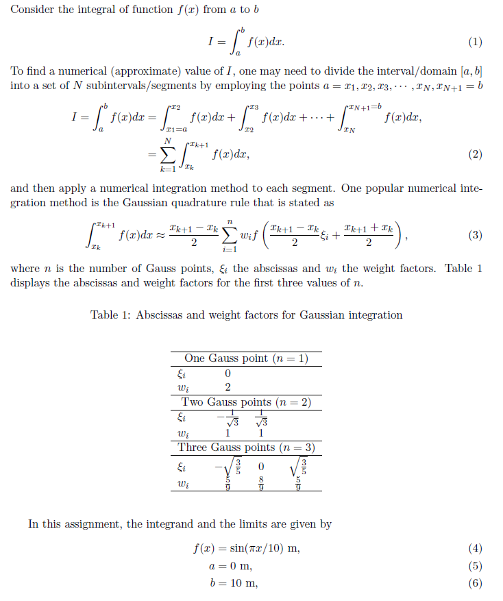 Solved Consider The Integral Of Function F(x) From A To B | Chegg.com