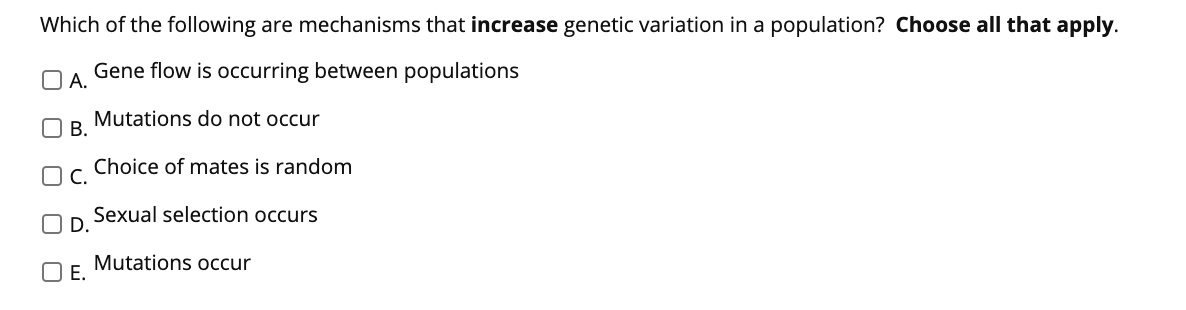 does gene flow increase genetic variation