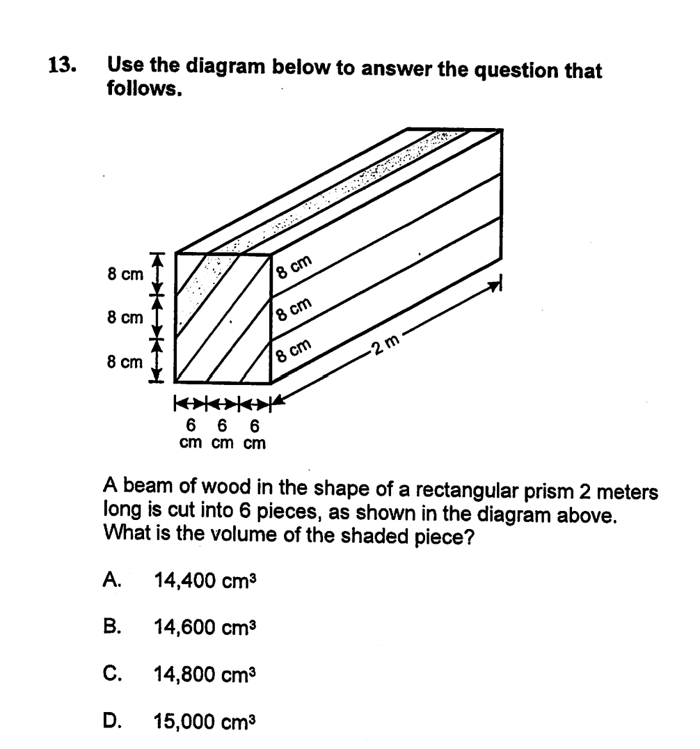 Solved 13. Use the diagram below to answer the question that | Chegg.com