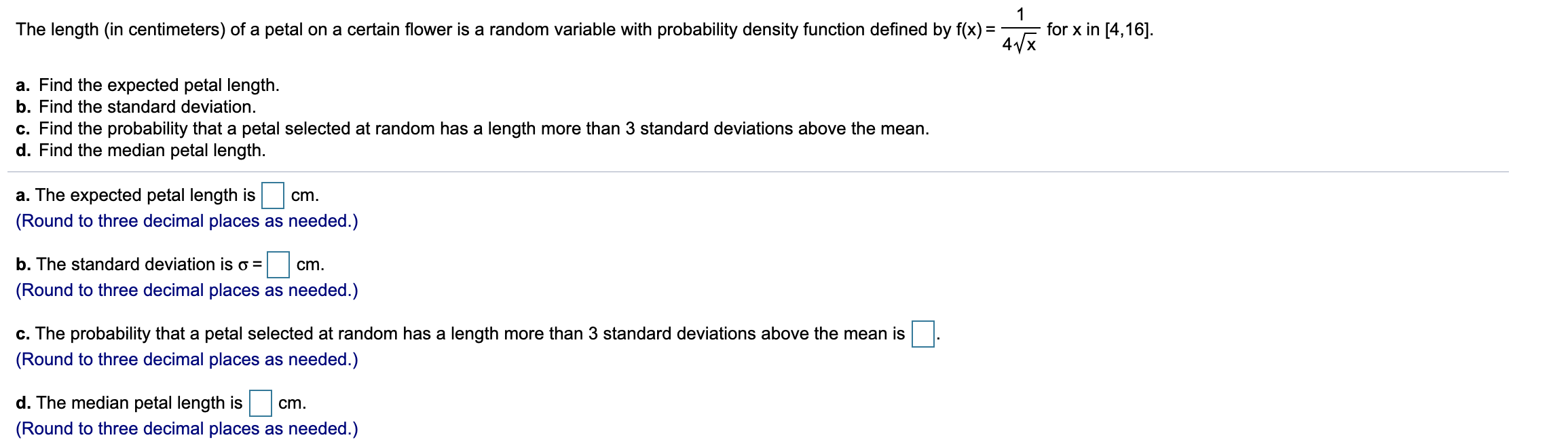 petal function