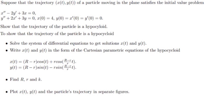 Solved MATLab - Please provide codes to solve the following. | Chegg.com