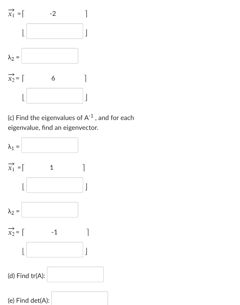 Solved Answer the following questions about the given matrix | Chegg.com