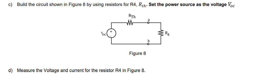 Solved Use Figure 6 Find VR4= Find IR4= Use figure 7 to | Chegg.com