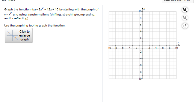 Solved Graph the function f(x) = (x + 1)2 - 4 by starting | Chegg.com