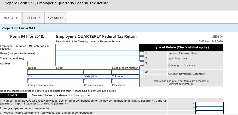 941 tax form
Solved: Lauprechta Inc. Company Has The Following Employee ... 941 tax form
Solved: Lauprechta Inc. Company Has The Following Employee ...