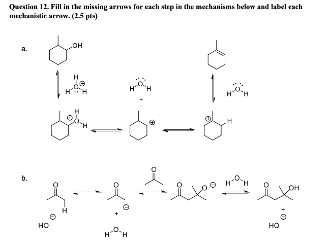 Solved Question 11. Label each type of arrow in the | Chegg.com