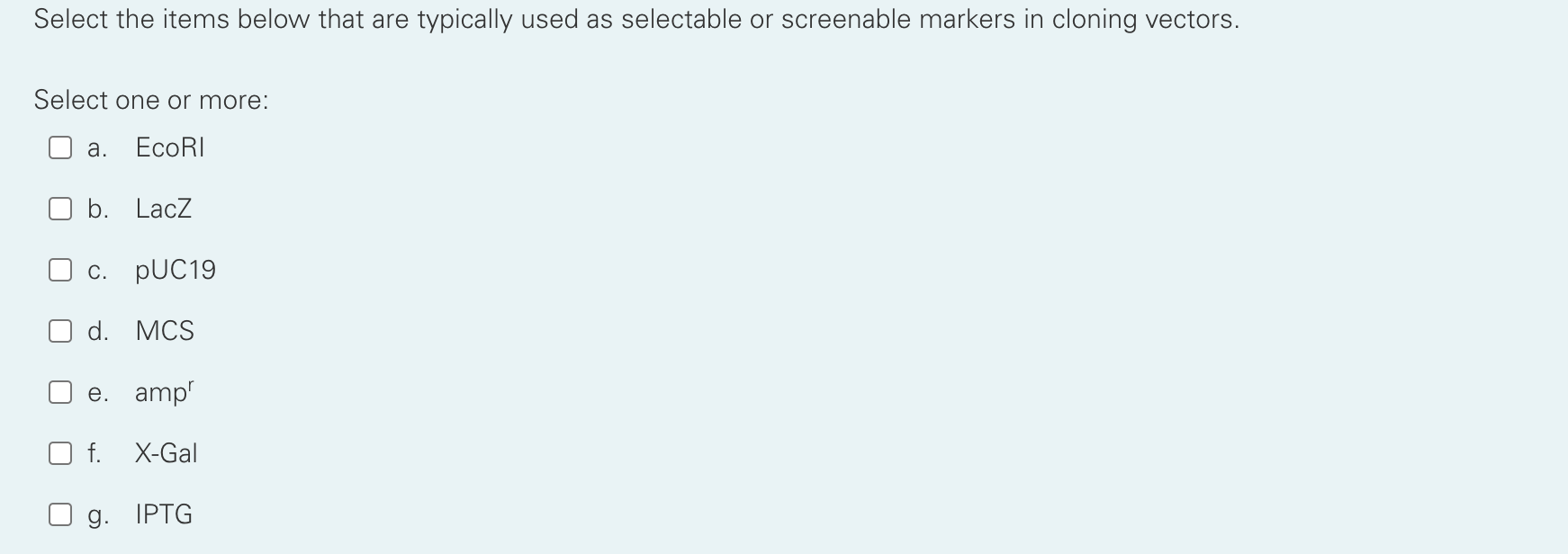 Solved Select the items below that are typically used as | Chegg.com