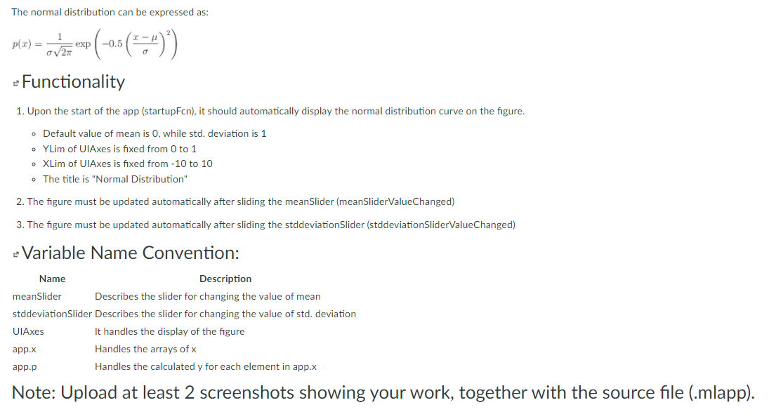 Solved Laboratory Activity - App Designer Exercise Develop a | Chegg.com