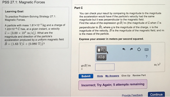 Solved To practice Problem-Solving Strategy 27.1: Magnetic | Chegg.com