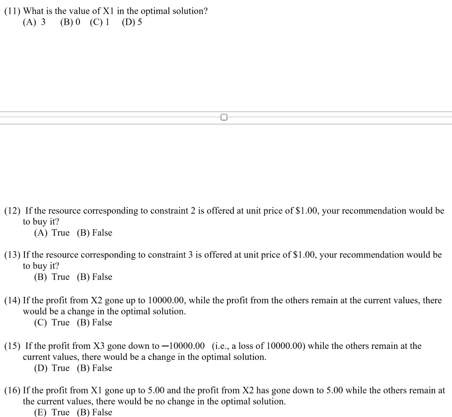 Solved Consider problem IV (the LP problem given below) and | Chegg.com