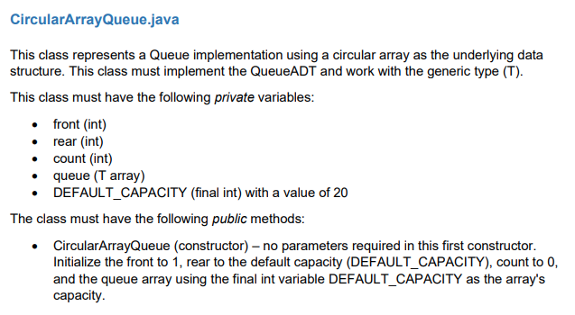 In Java, and using the methods from the | Chegg.com