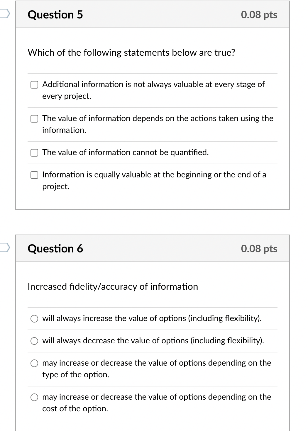 Solved Question 5Which Of The Following Statements Below Are | Chegg.com