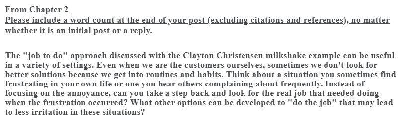 Solved From Chapter 2 Please include a word count at the end | Chegg.com