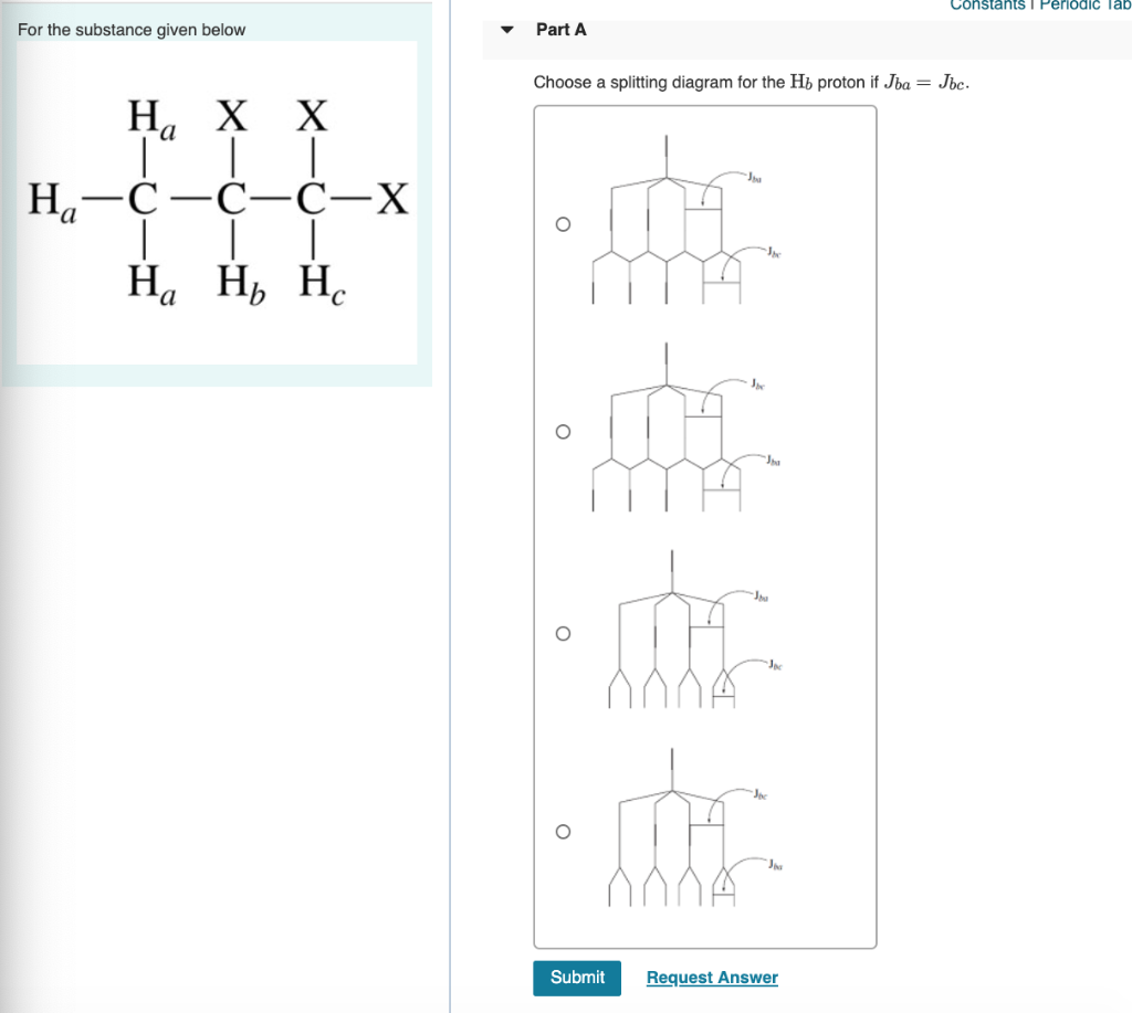 Solved Constants Periodic Tab For The Substance Given Bel Chegg Com