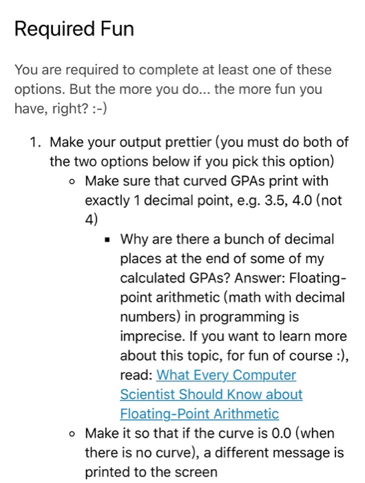 Solved Write a program that produces a report on the final | Chegg.com