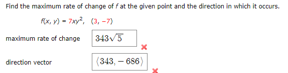Solved Find the maximum rate of change of f at the given | Chegg.com