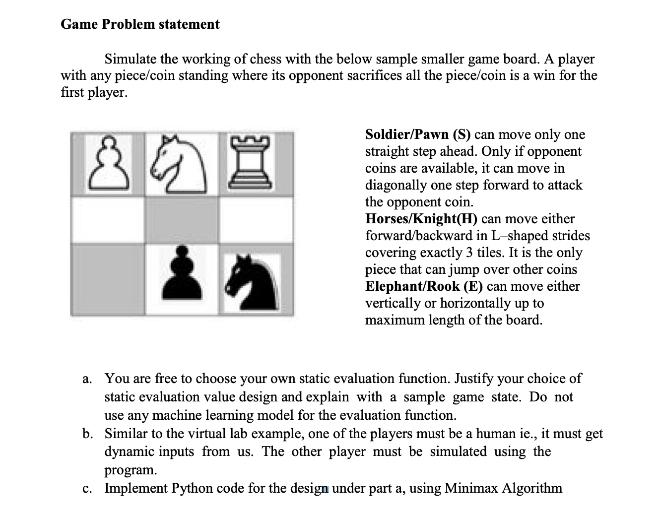 Modeling a ChessBoard And Mechanics Of Its Pieces In Python